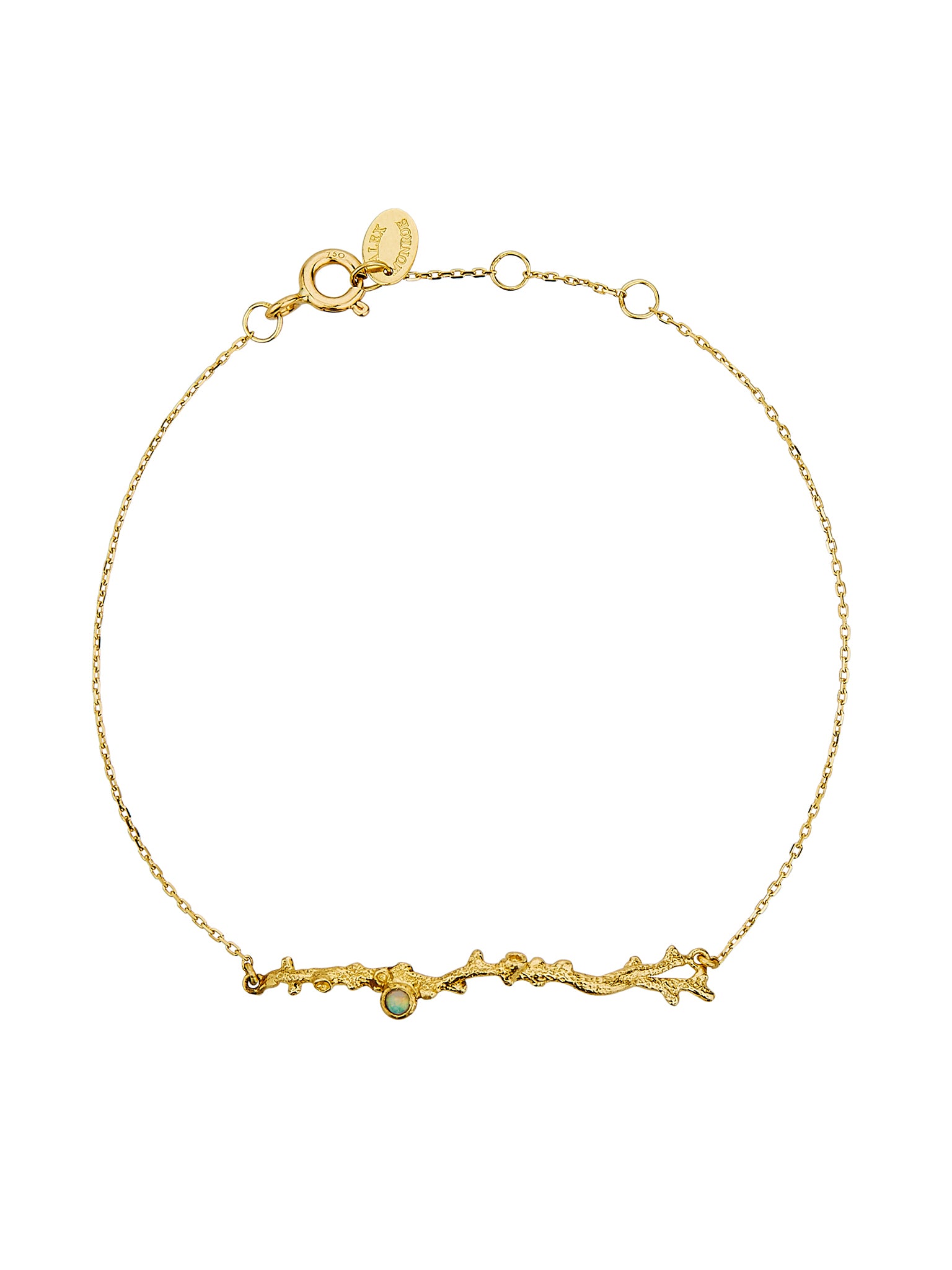 Branch Coral Bracelet with Opal - image 1 | 18ct yellow gold