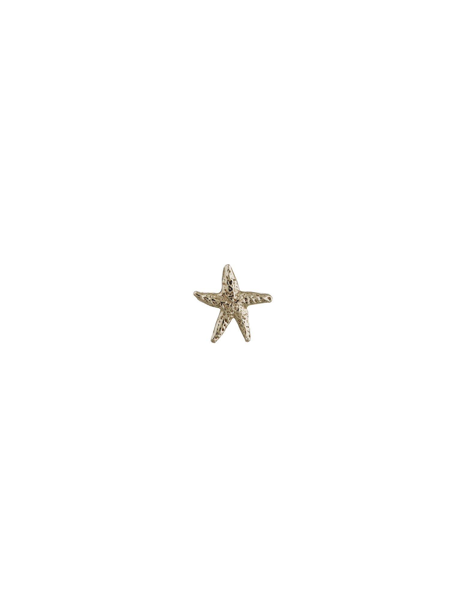 Teeny Tiny Starfish Single Stud Earring - image 8 | 18ct white gold