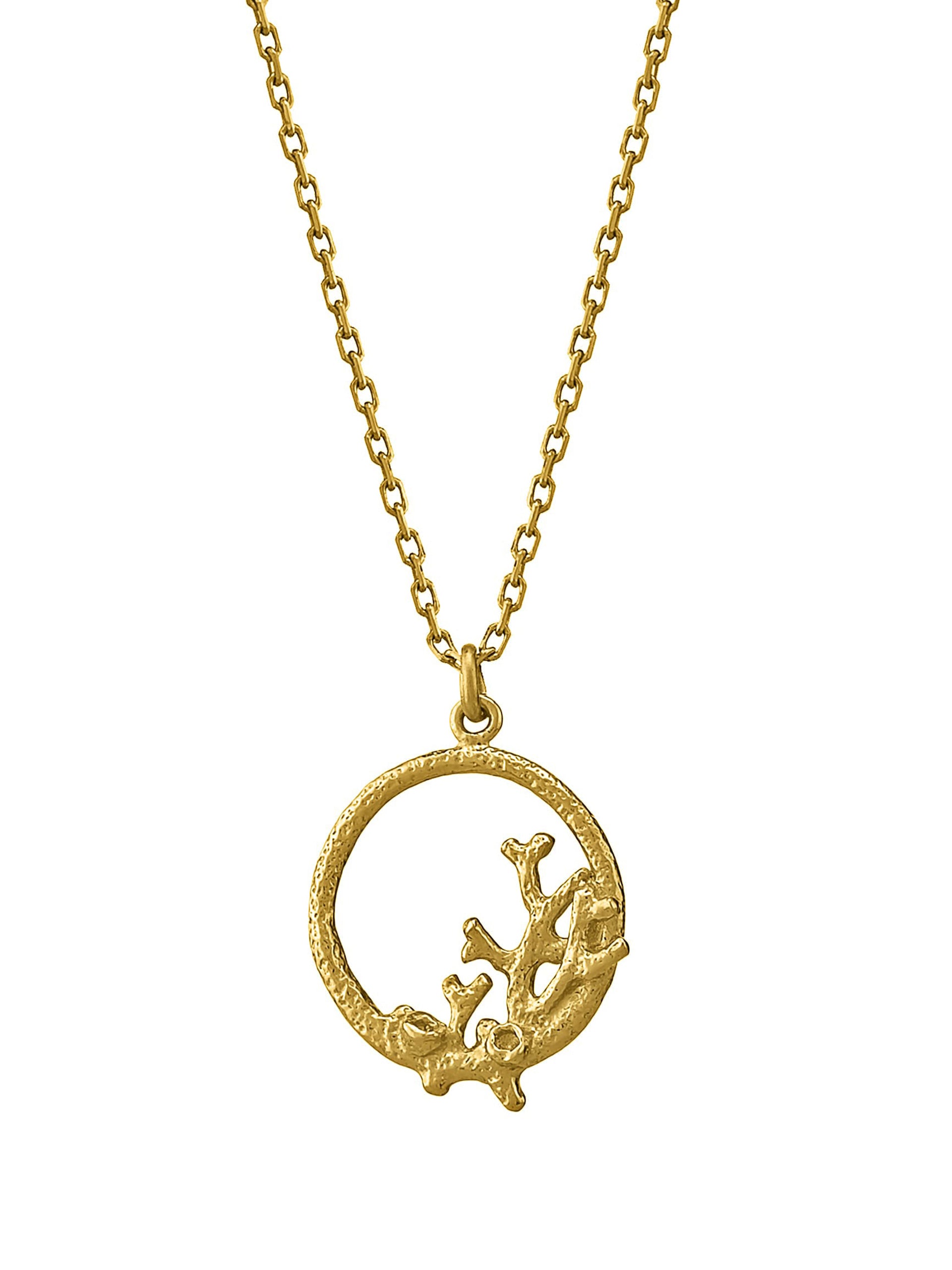 Delicate Reef Loop Necklace - image 1 | 18ct yellow gold