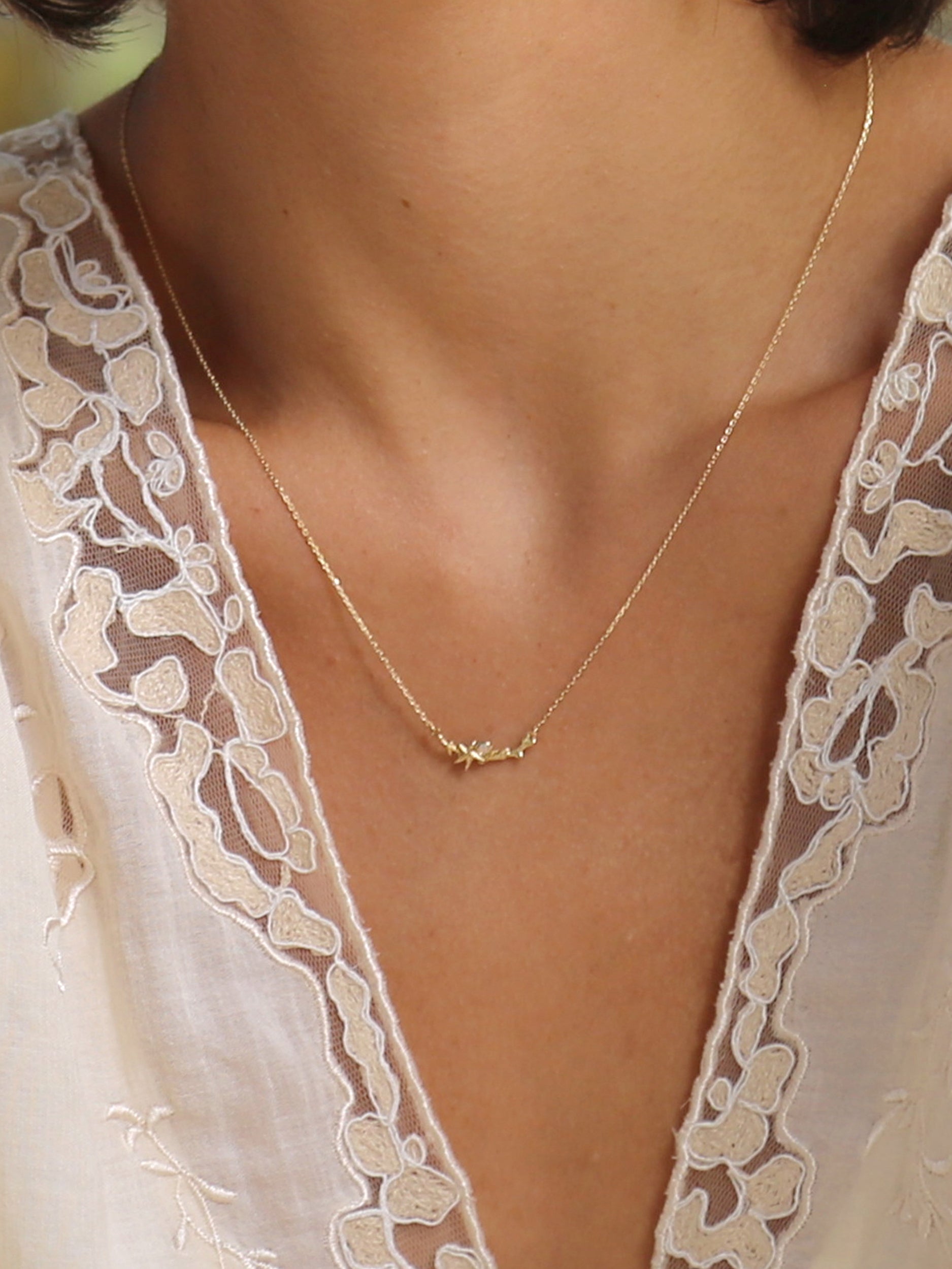Reef Necklace with Opal - image 2