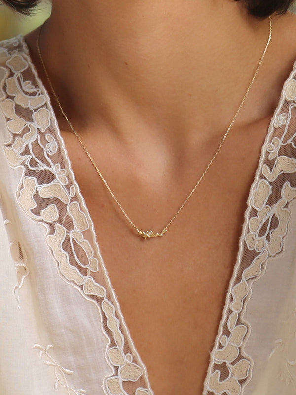 Reef Necklace with Opal