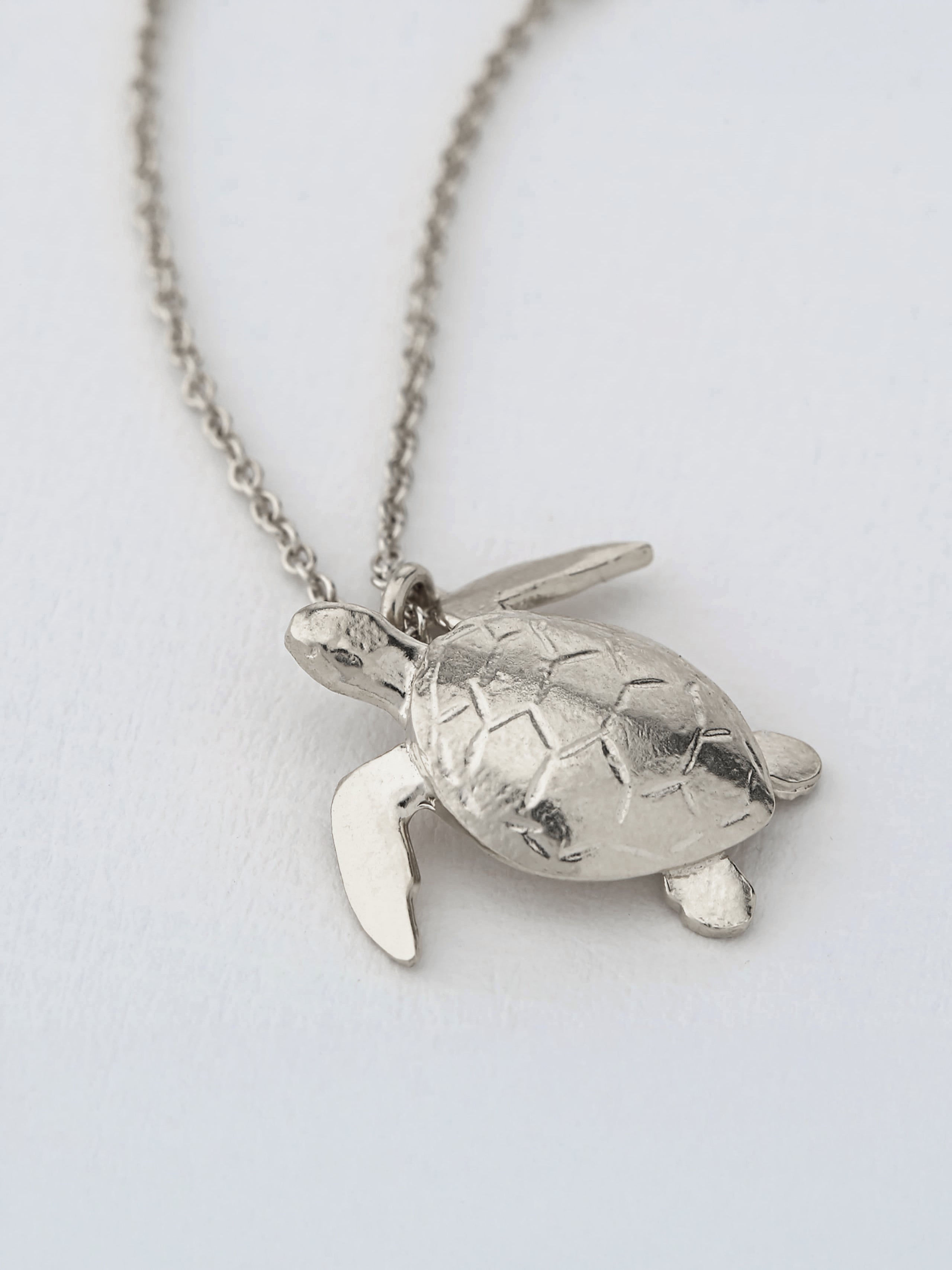 Sea Turtle Necklace - image 6 | silver