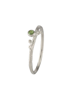 Underwater Stacking Ring with Peridot