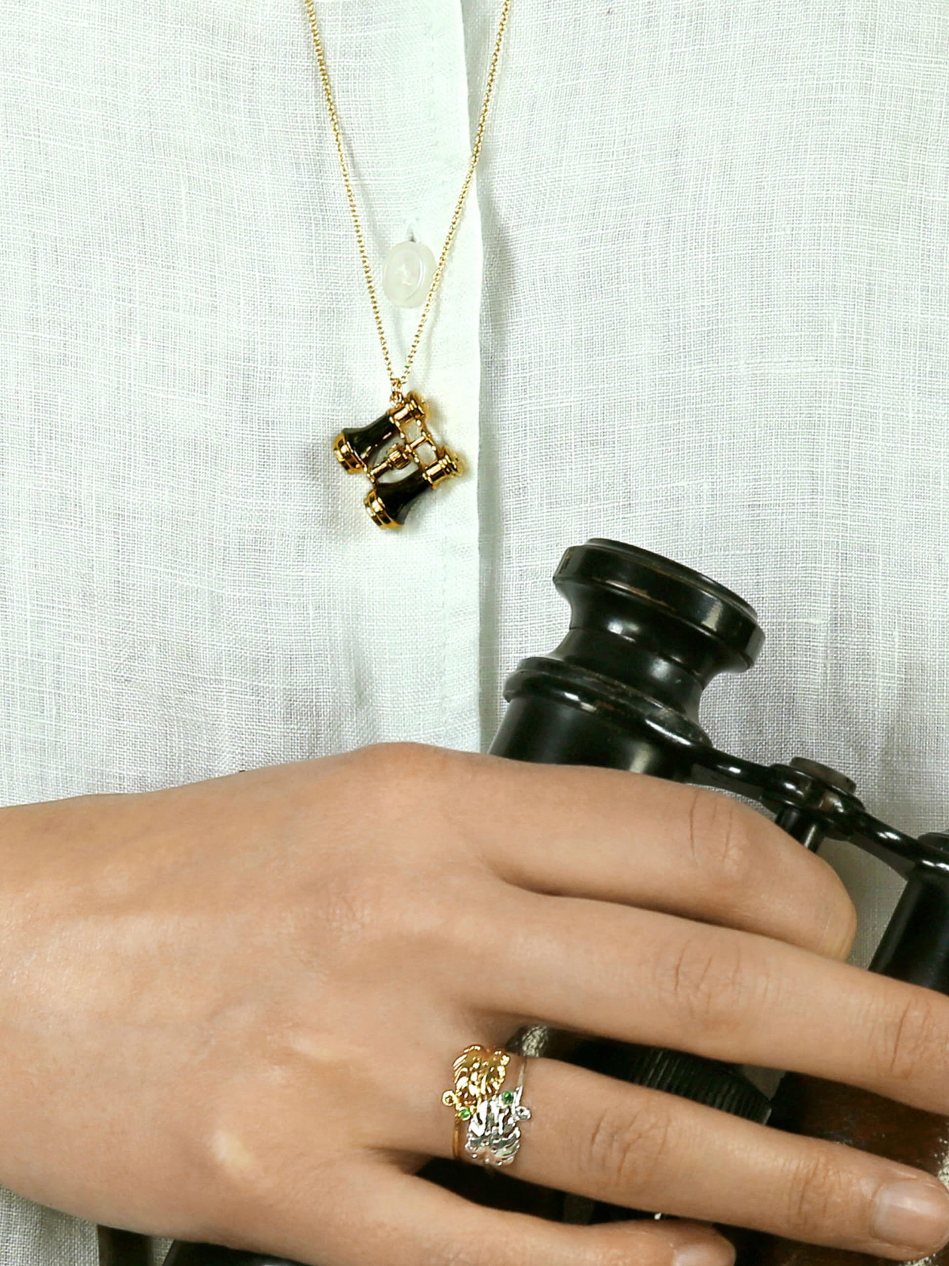 Binoculars Necklace - image 2