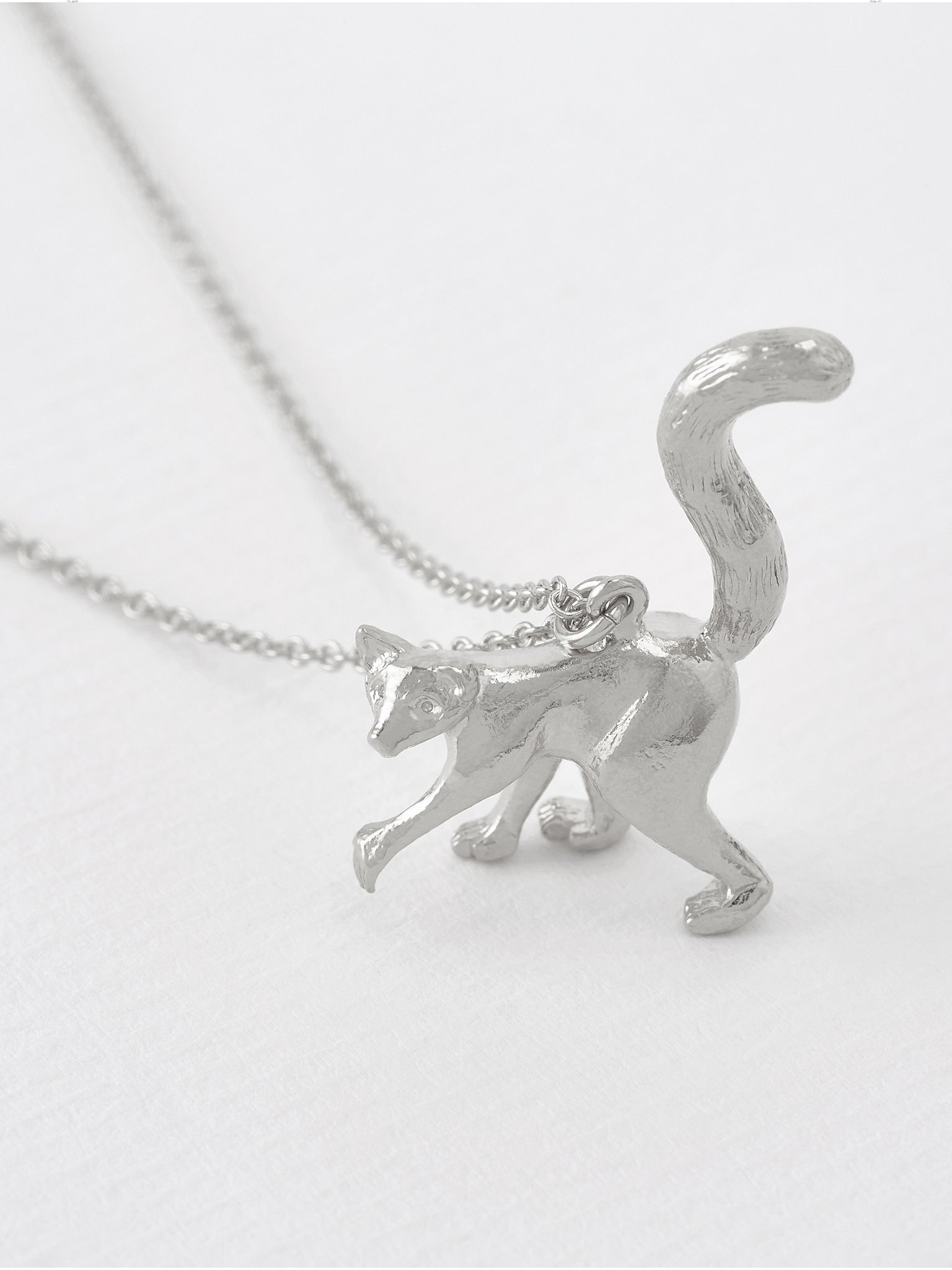 Lemur Necklace - image 8 | silver