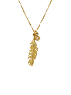 Plume & Champagne Diamond Necklace