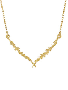 Plume Flare Necklace