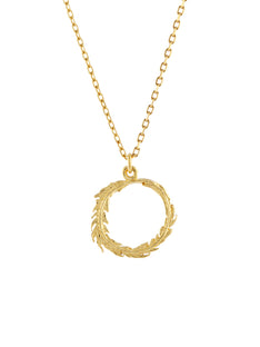 Plume Loop Necklace