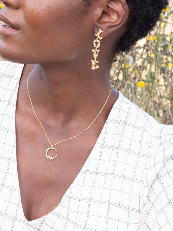 Baby Posy Loop Necklace