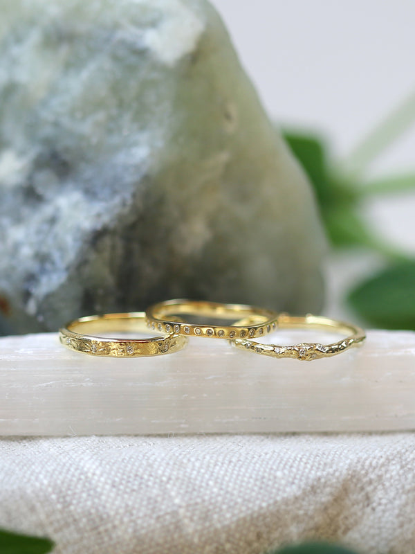 Birch Diamond Band 2mm