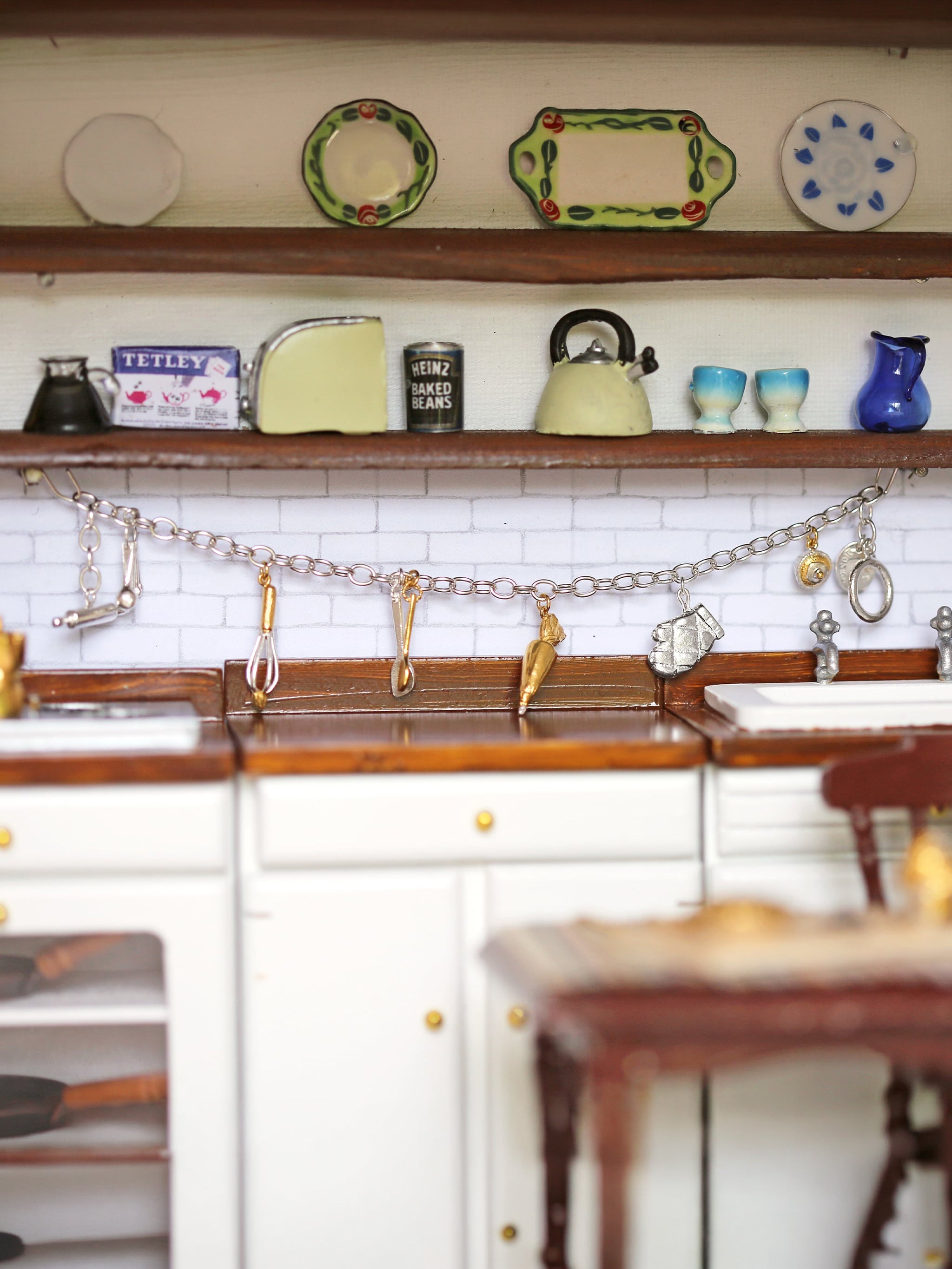 Baking Charm Bracelet with Rolling Pin T-Bar Fastening - image 2