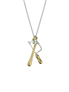 Jewellers Saw and Hammer Necklace