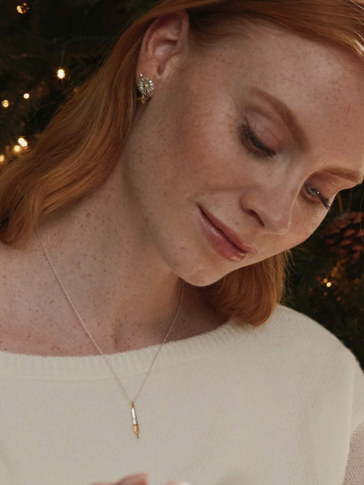 Fountain Pen Nib Necklace - image 3