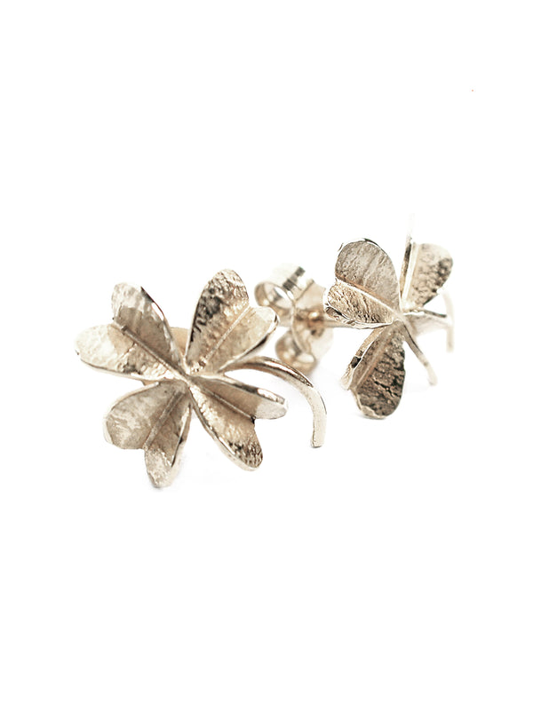 Lucky Clover Stud Earrings