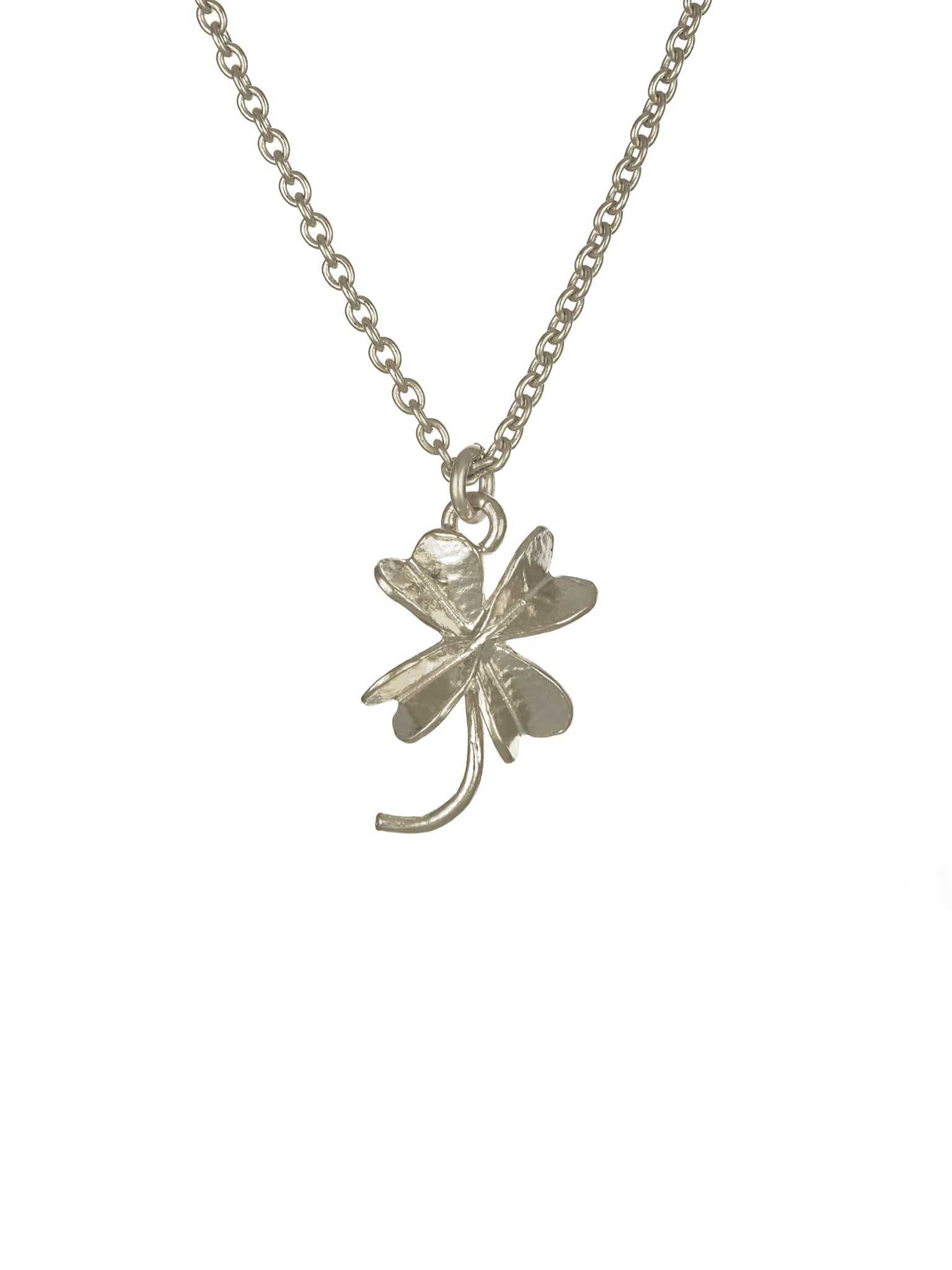 Lucky Clover Necklace - image 5 | silver