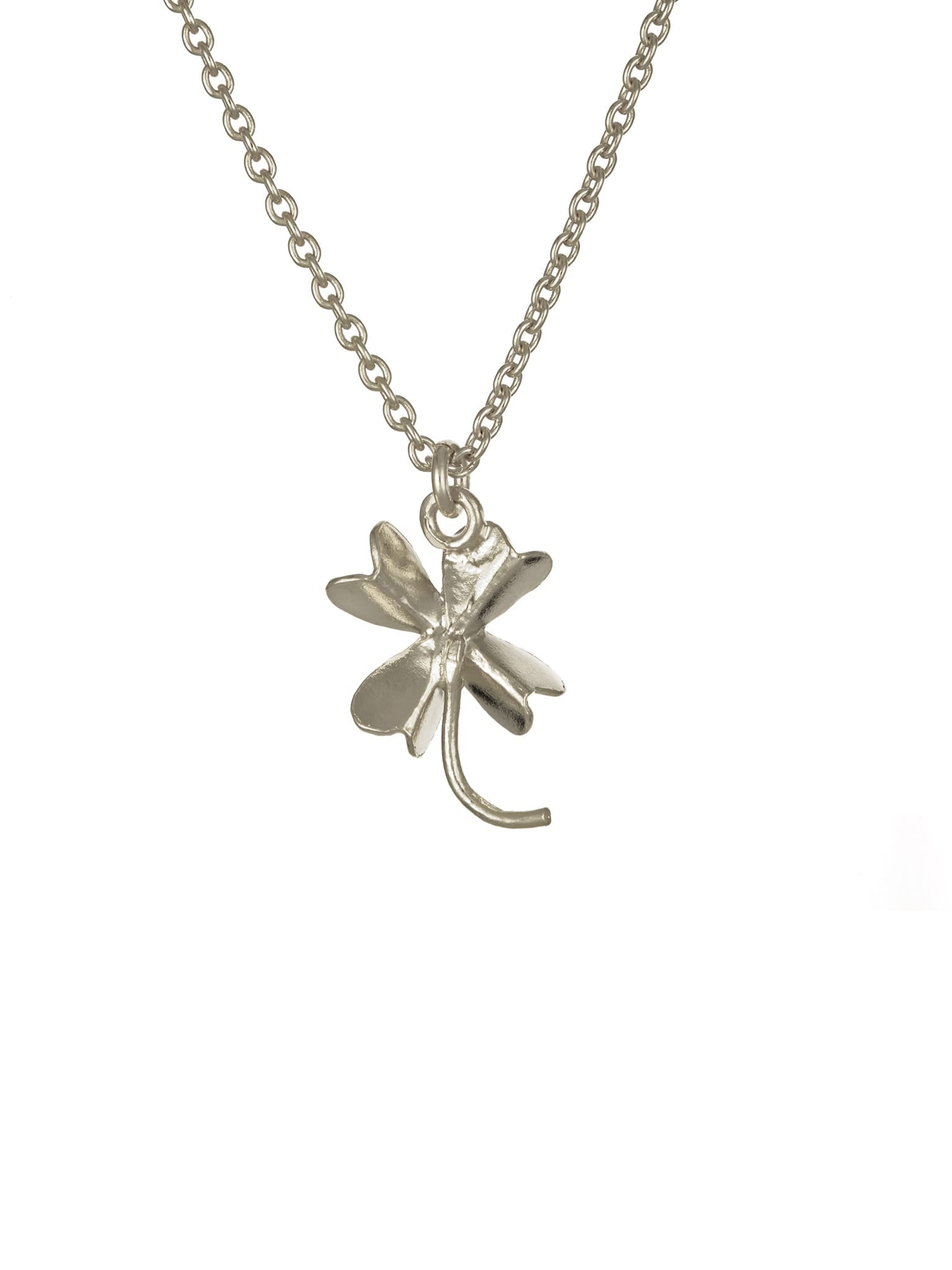 Lucky Clover Necklace - image 7 | silver