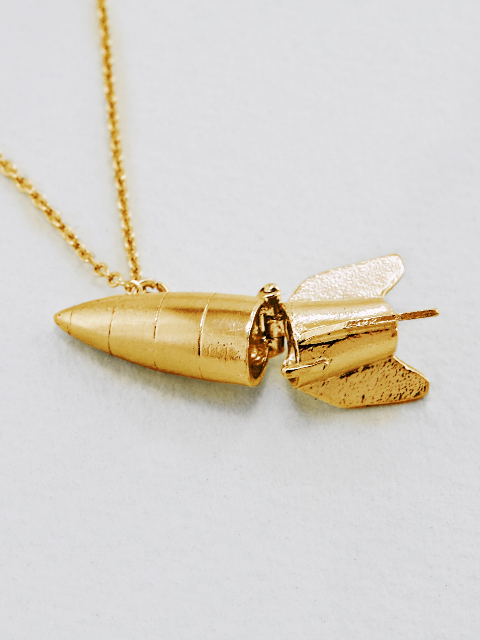 Rocket Locket - image 5 | gold plate