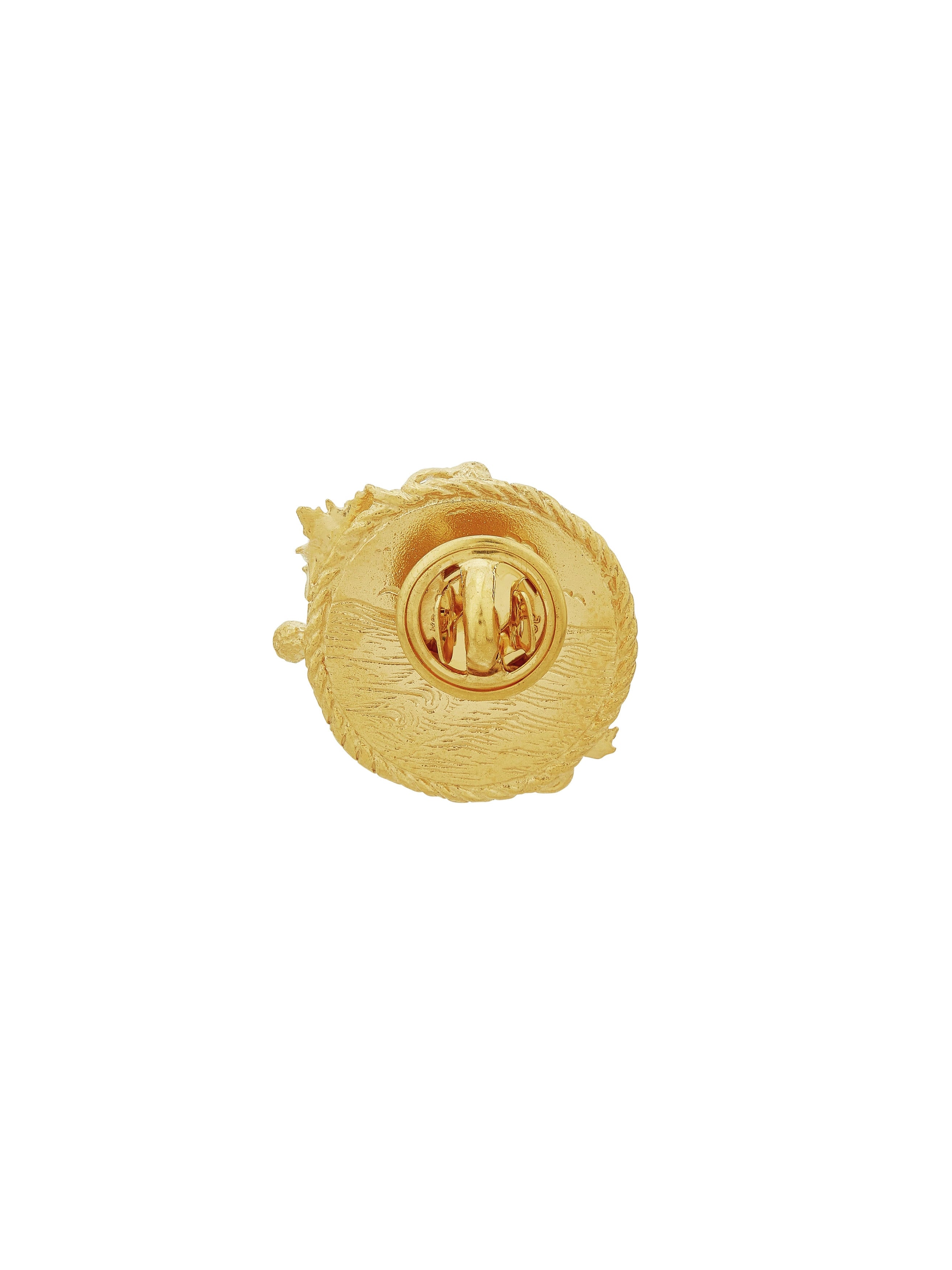 RNLI Coastal Scene Brooch - image 5 | gold plate