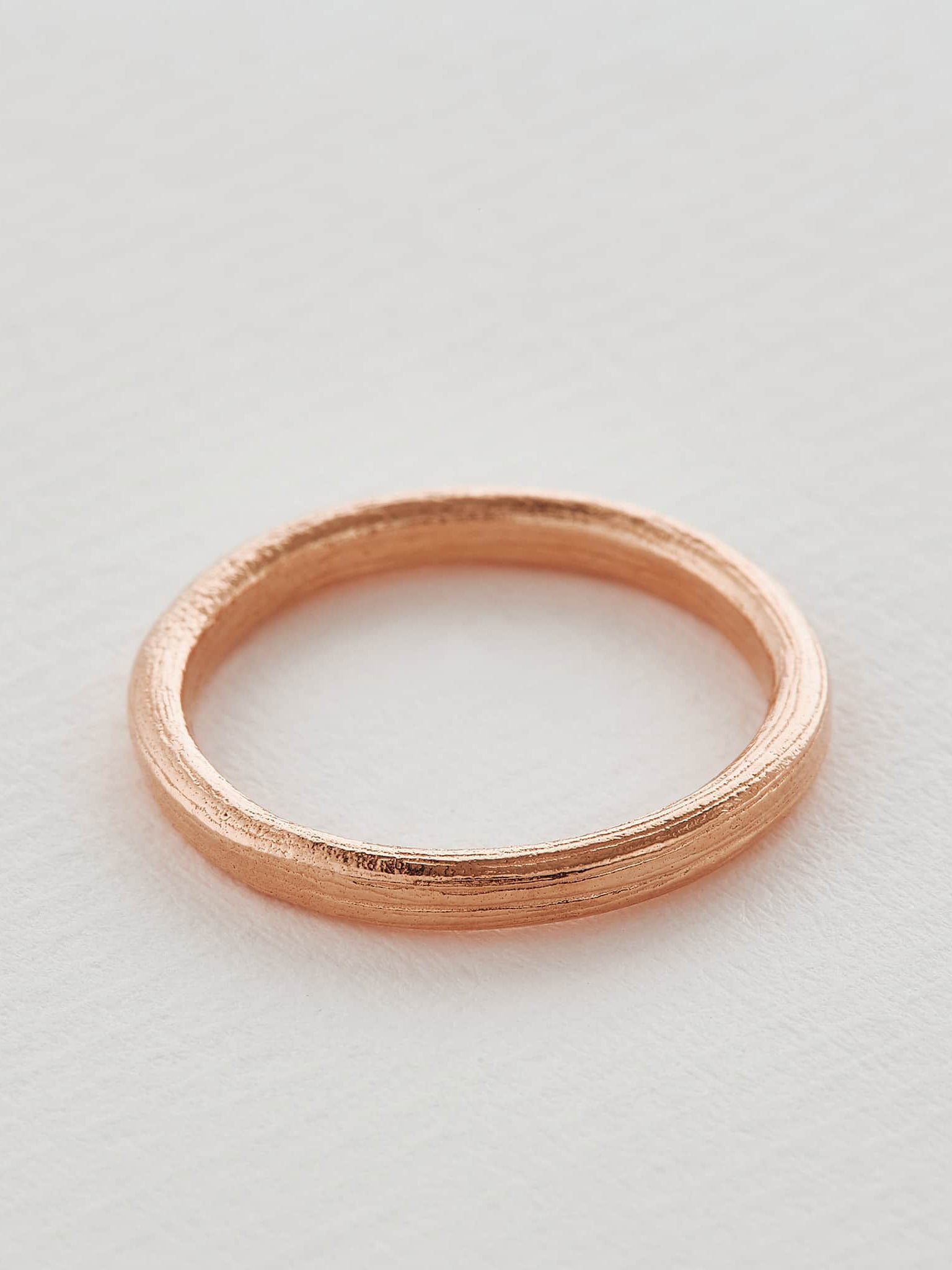 Wide Papina Band - image 7 | 18ct rose gold