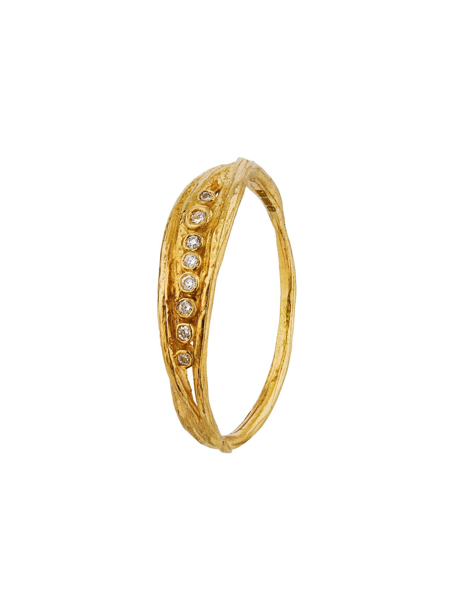 Half Eternity Papina Ring - image 1 | 18ct yellow gold