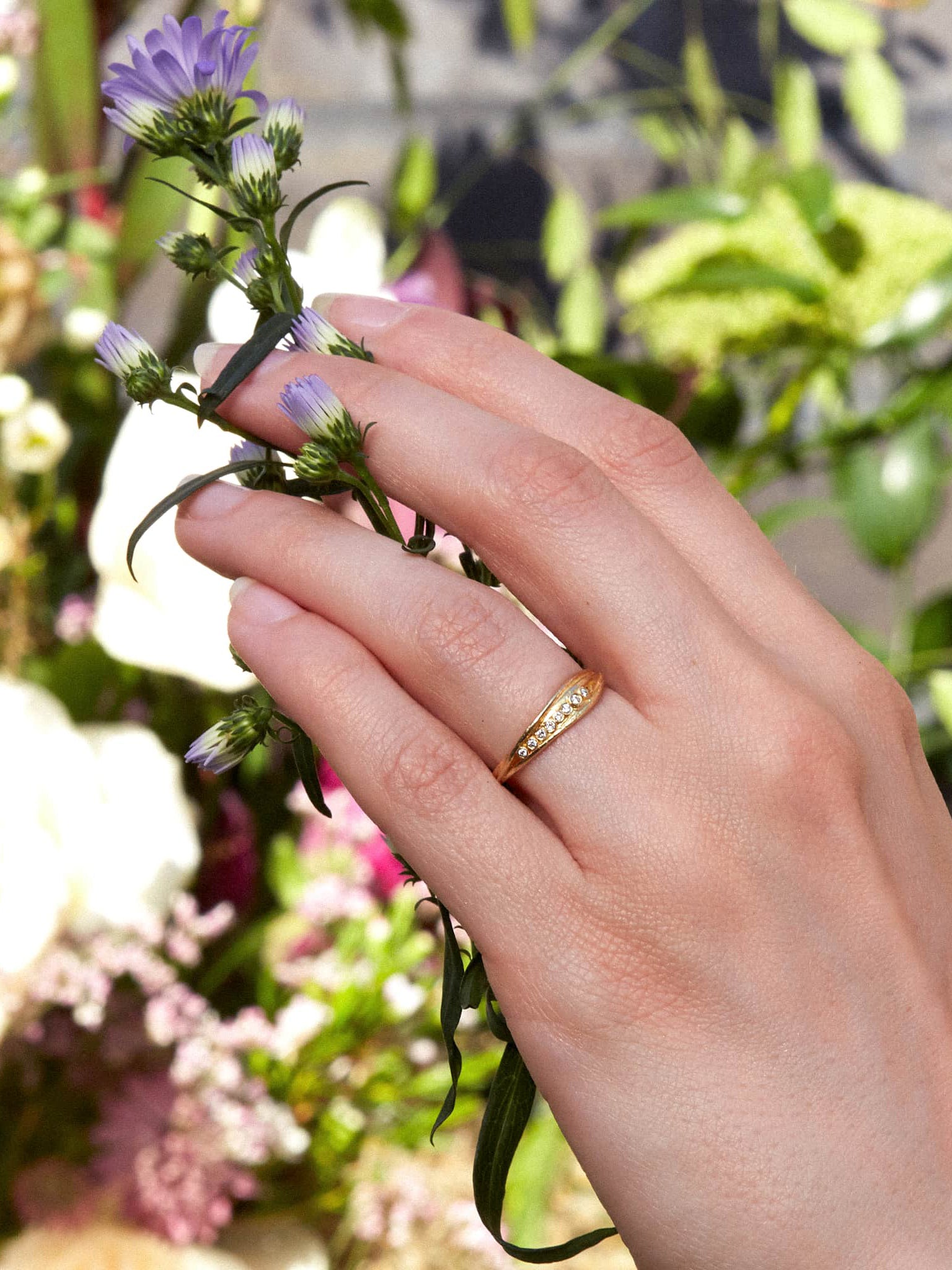 Half Eternity Papina Ring - image 2