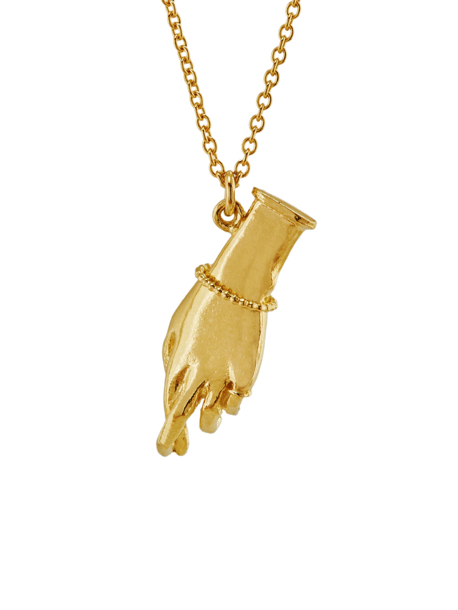 Wish Me Luck Necklace - image 1 | gold plate