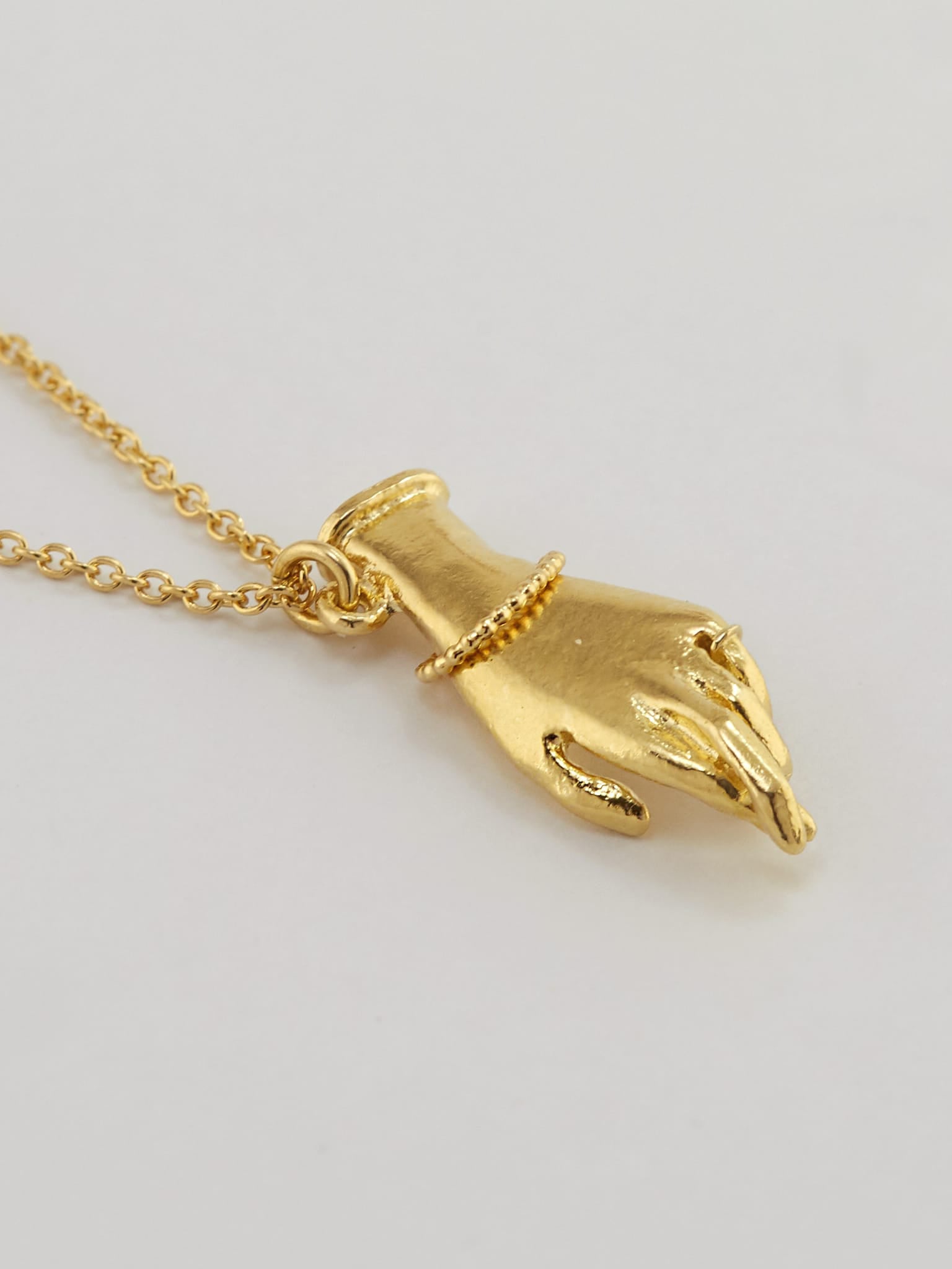 Wish Me Luck Necklace - image 3 | gold plate