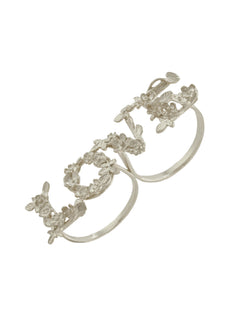 LOVE Cross-Knuckle Ring