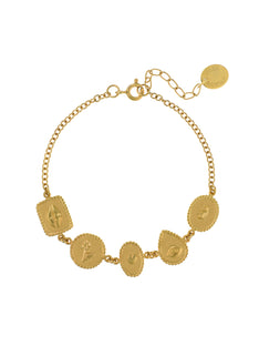 Gratitude for Nature Linked Station Bracelet