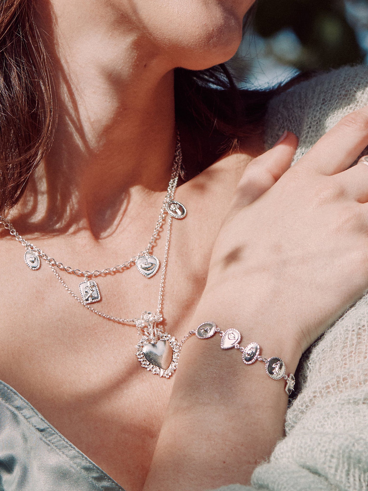 Gratitude for Nature Linked Station Bracelet - image 6
