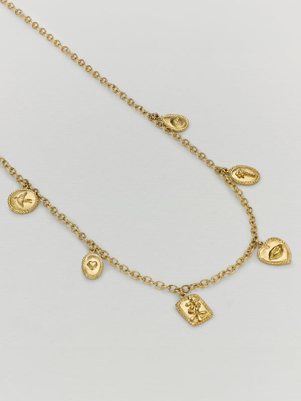 Gratitude for Nature Small Charm Necklace