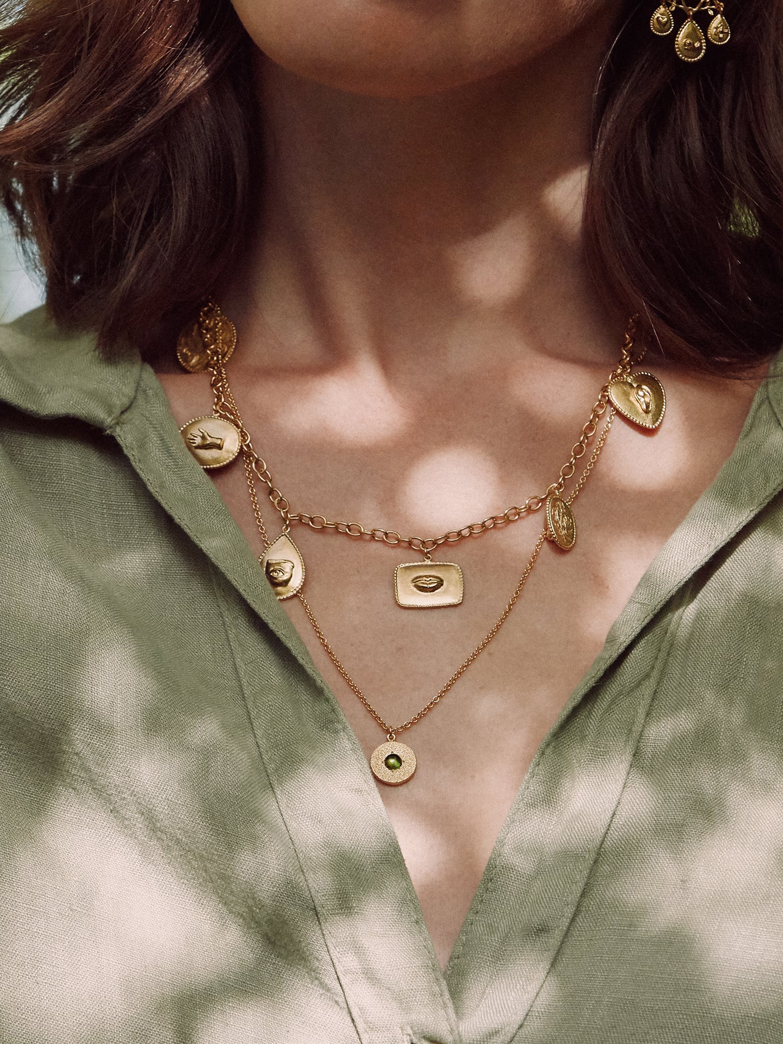 Sensory Devotion Large Charm Necklace - image 2