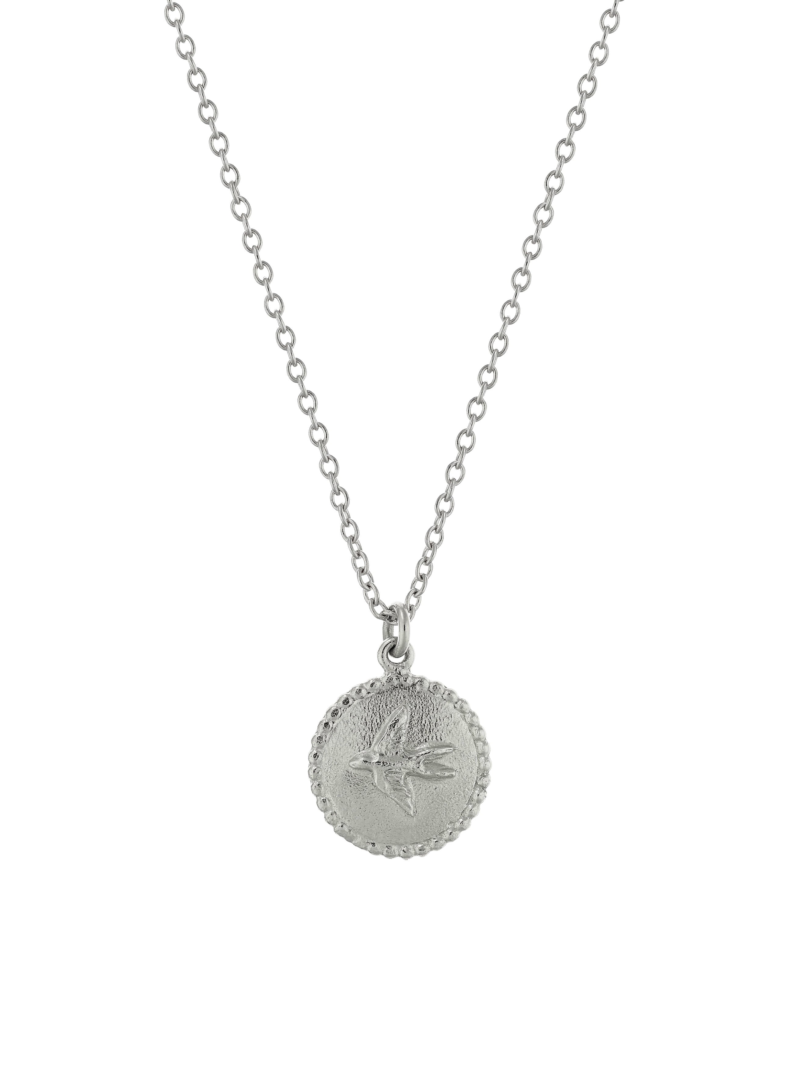 Small Ex-voto Swallow Necklace - image 5 | silver