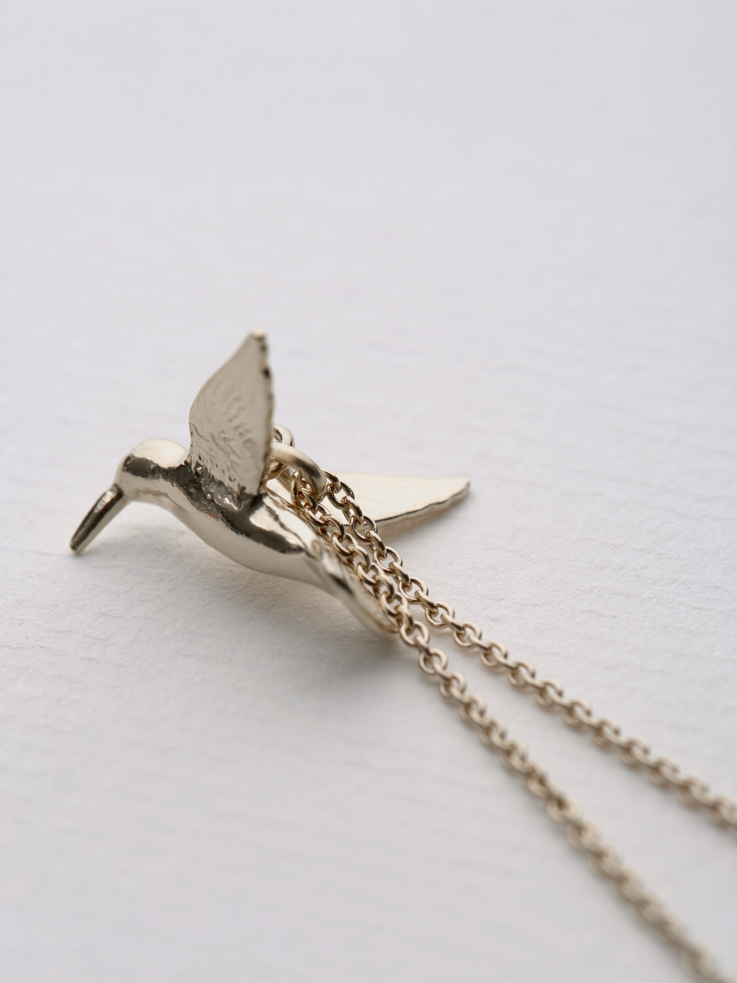Hummingbird Necklace - image 6 | silver