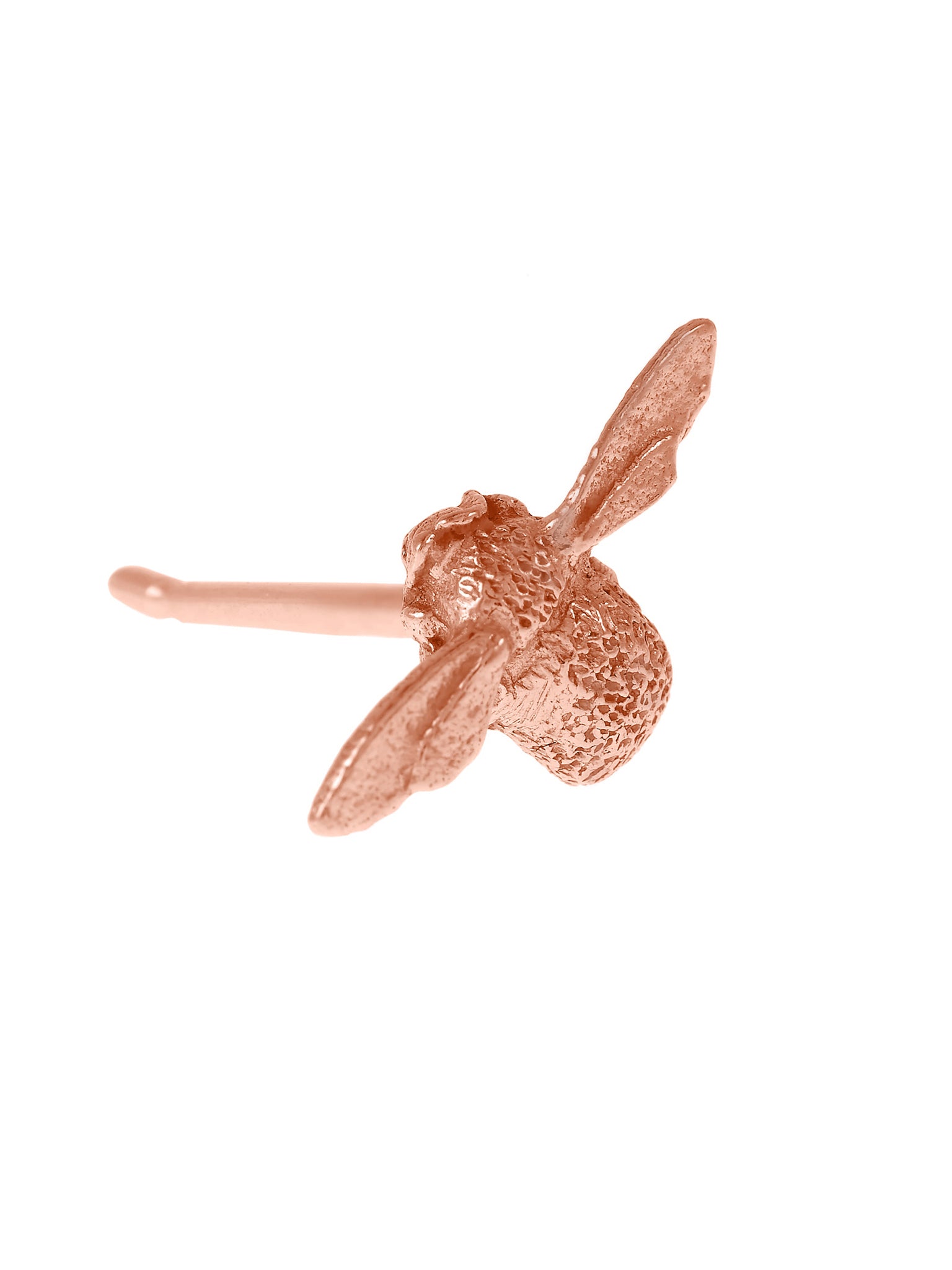 Teeny Weeny Bee Single Stud Earring - image 11 | 18ct rose gold