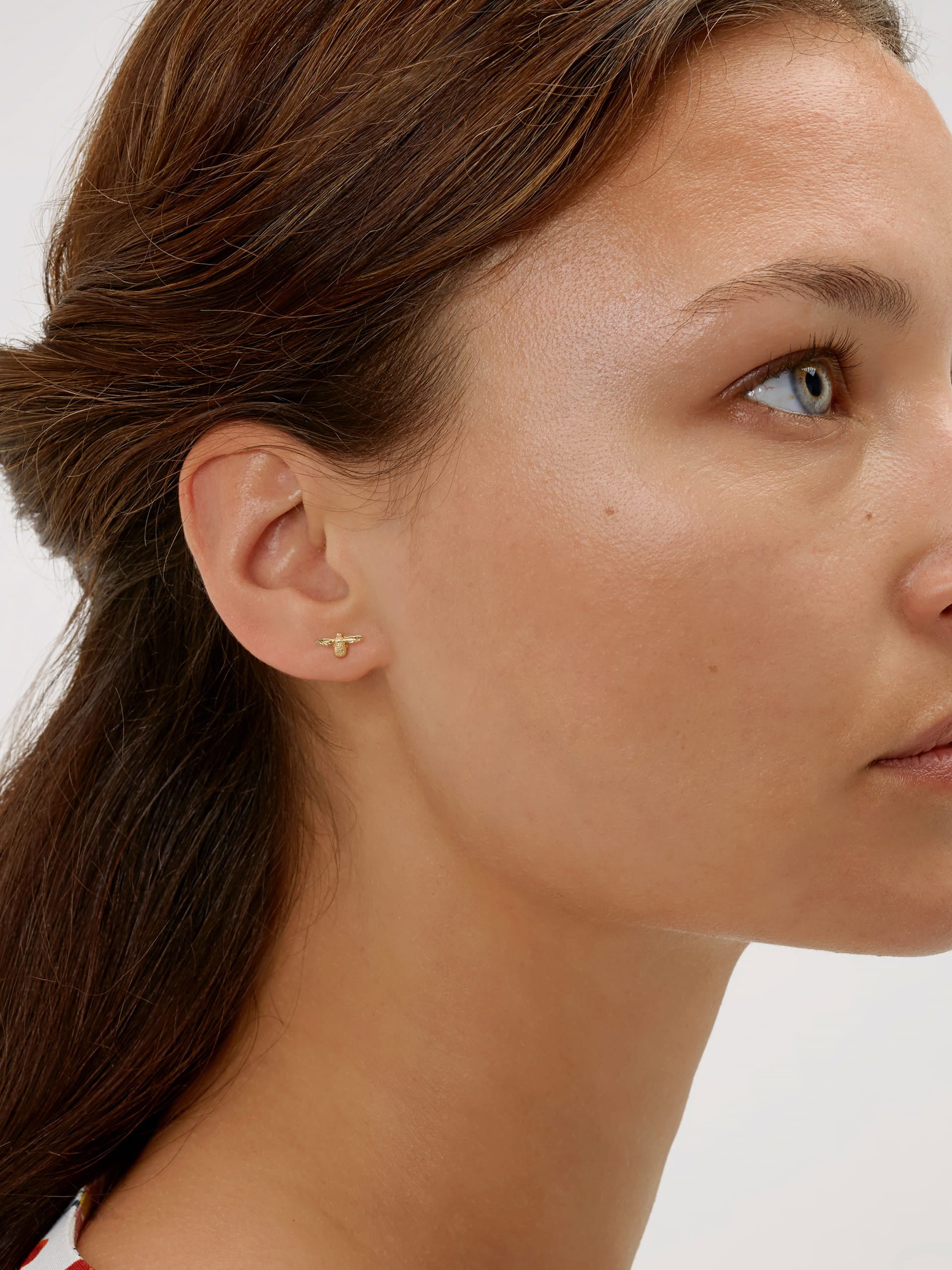Teeny Weeny Bee Single Stud Earring - image 3