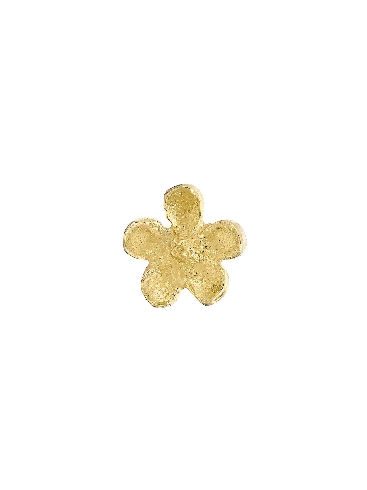 Posy Flower Single Stud Earring - image 1 | 18ct yellow gold
