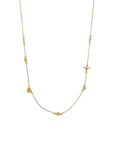 The Beekeeper Floral Chain Necklace