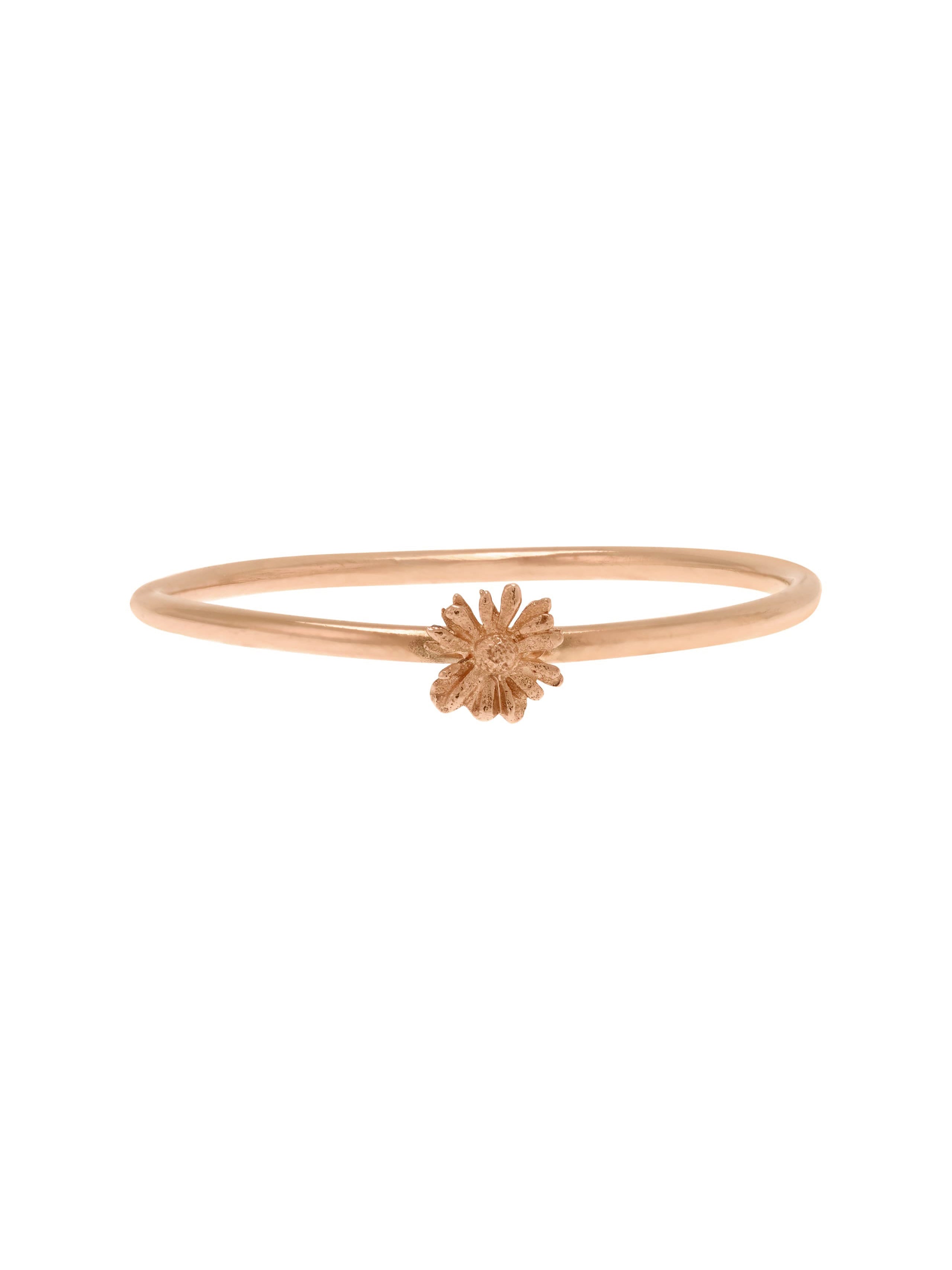Fine Ring with Itsy Bitsy Daisy - image 10 | 18ct rose gold