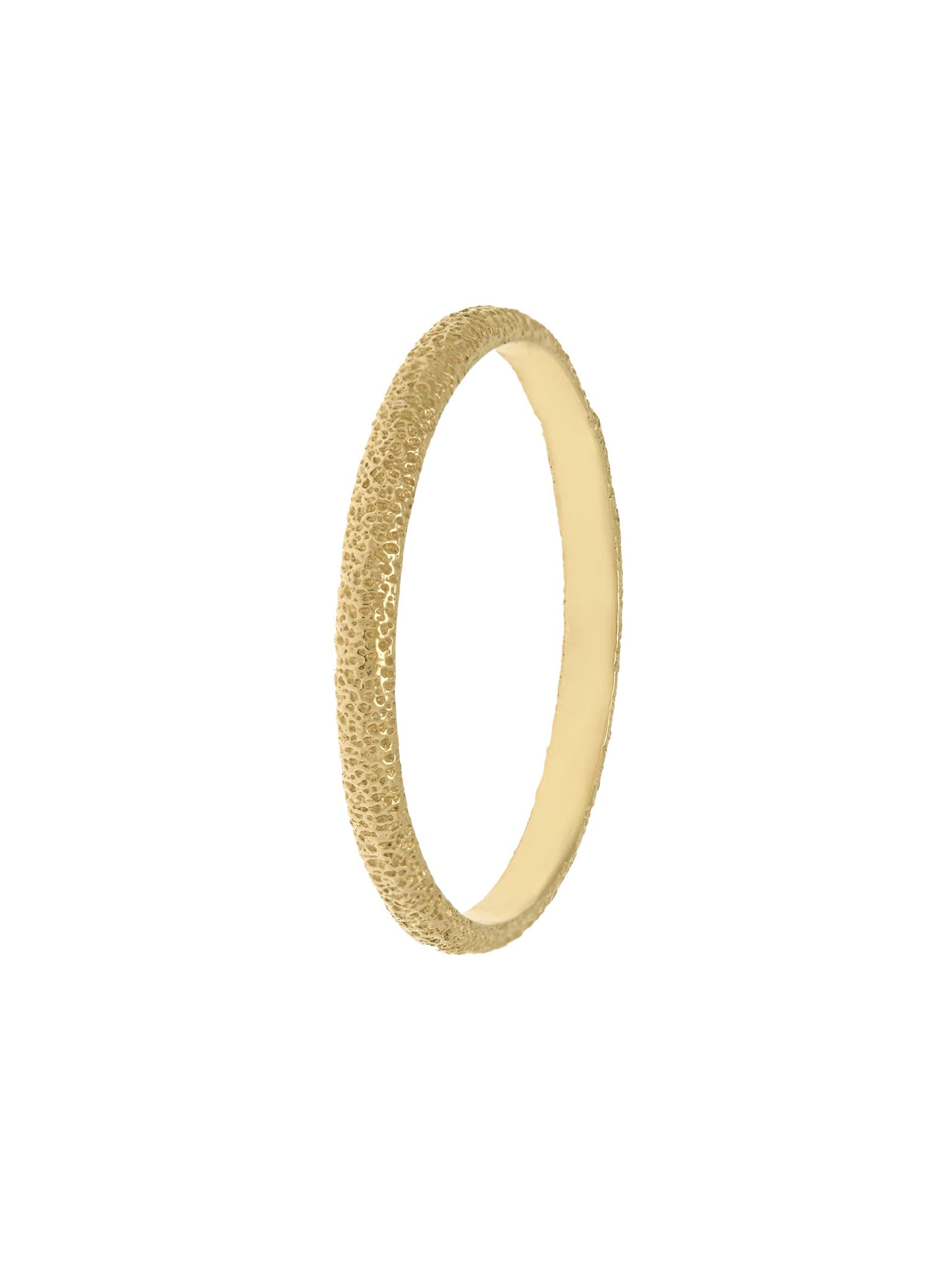1.5mm Bee Texture Band - image 1 | 18ct yellow gold