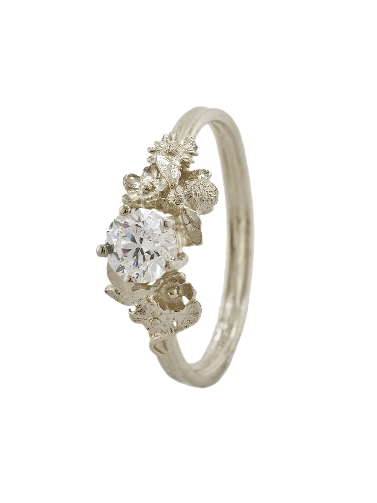 Beekeeper Half Carat Diamond Solitaire Ring - image 3 | 18ct white gold