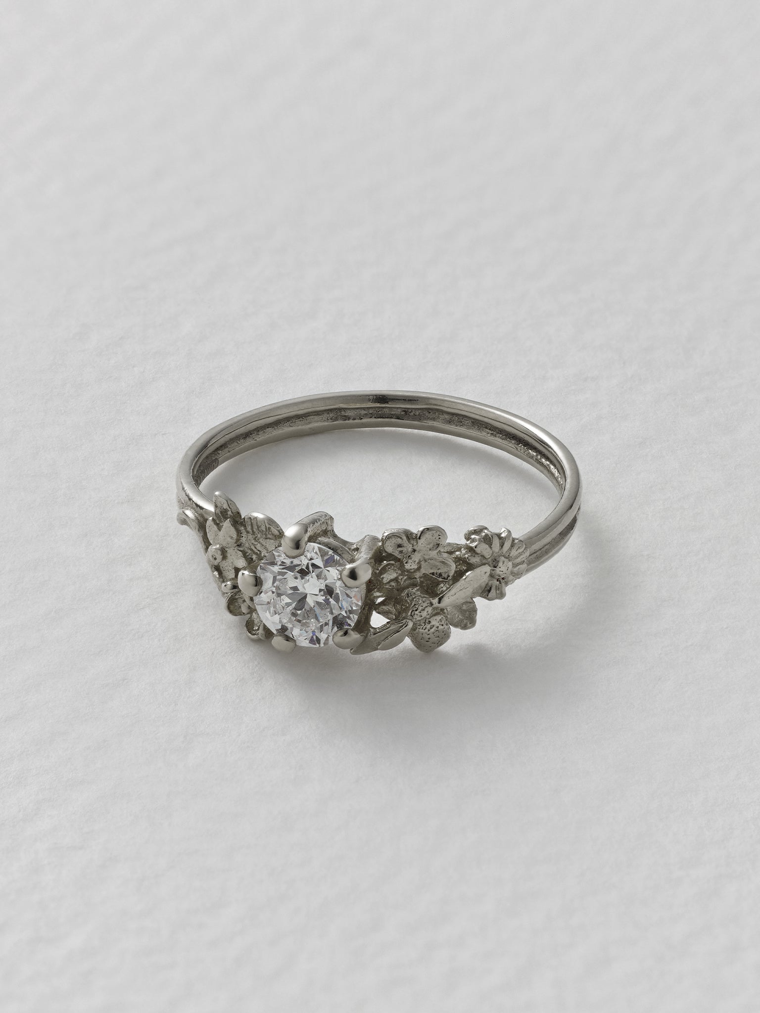 Beekeeper Half Carat Diamond Solitaire Ring - image 4 | 18ct white gold