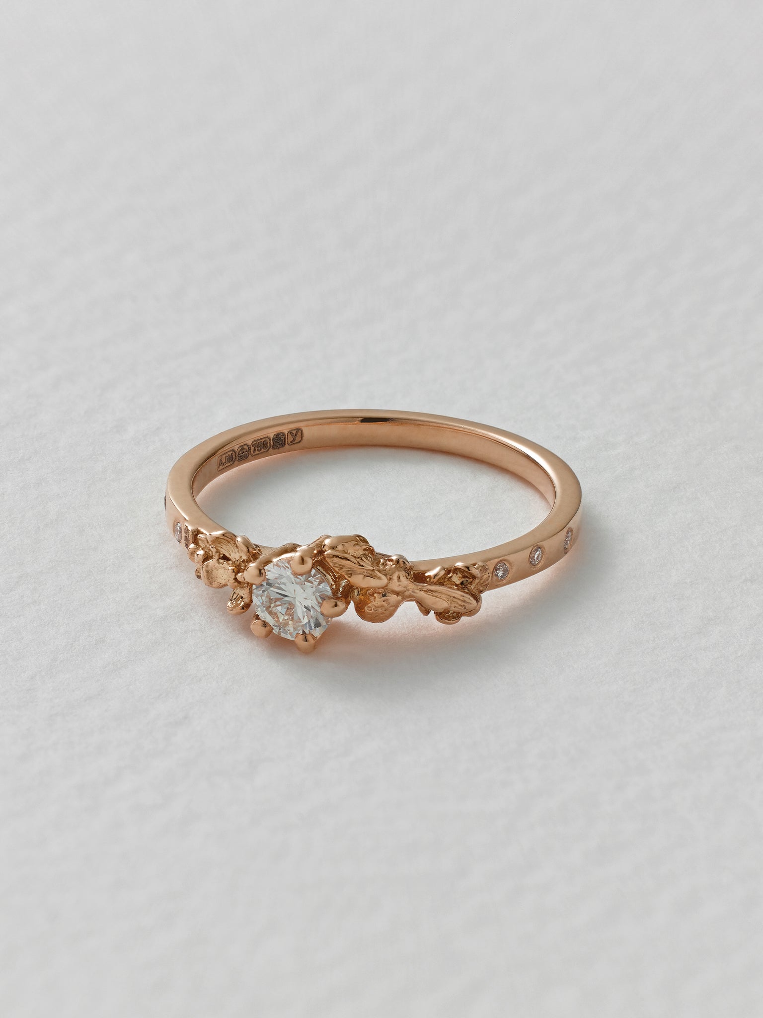 Beekeeper Jardini√©re Ring - image 10 | 18ct rose gold