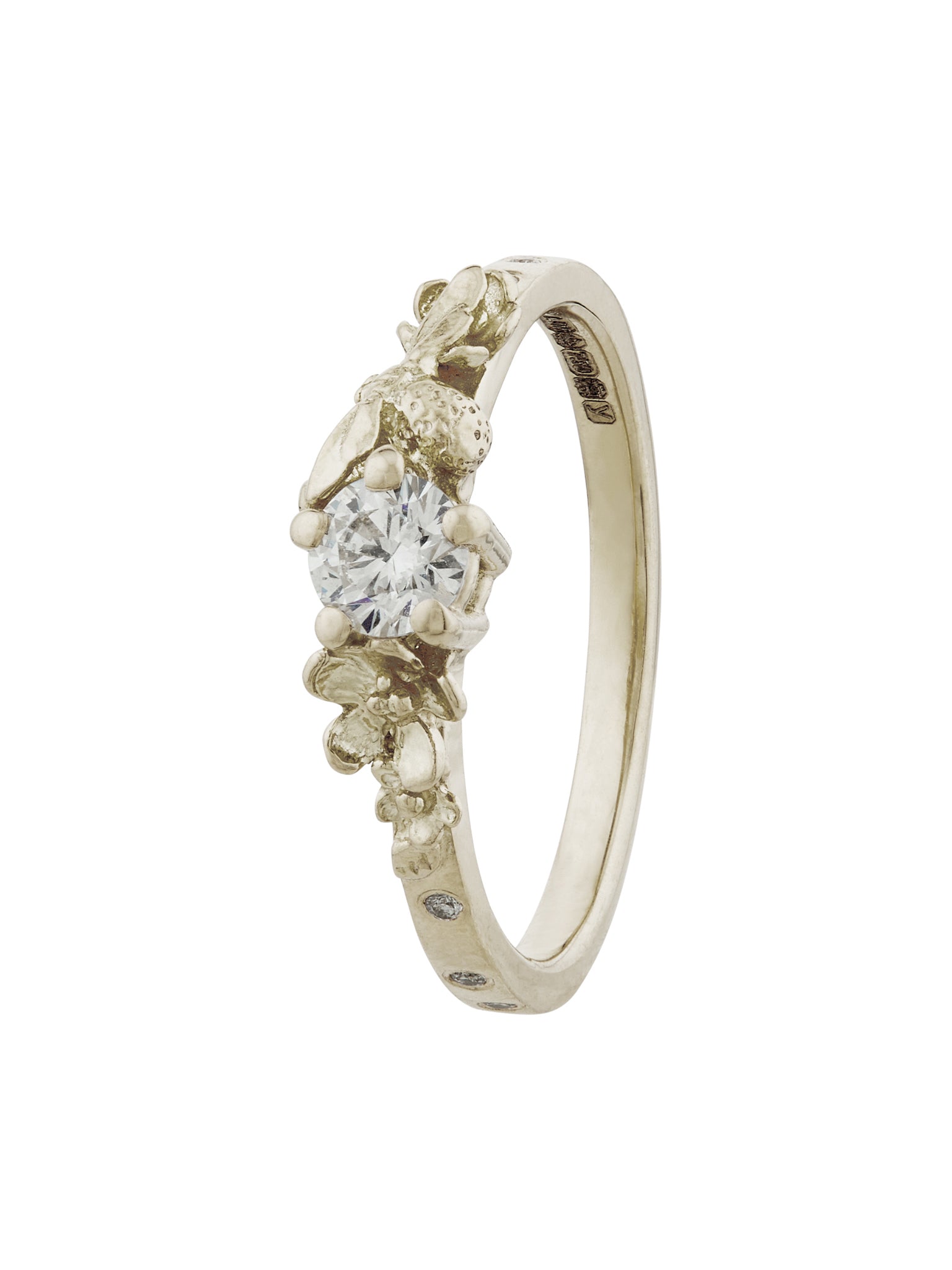 Beekeeper Jardini√©re Ring - image 5 | 18ct white gold