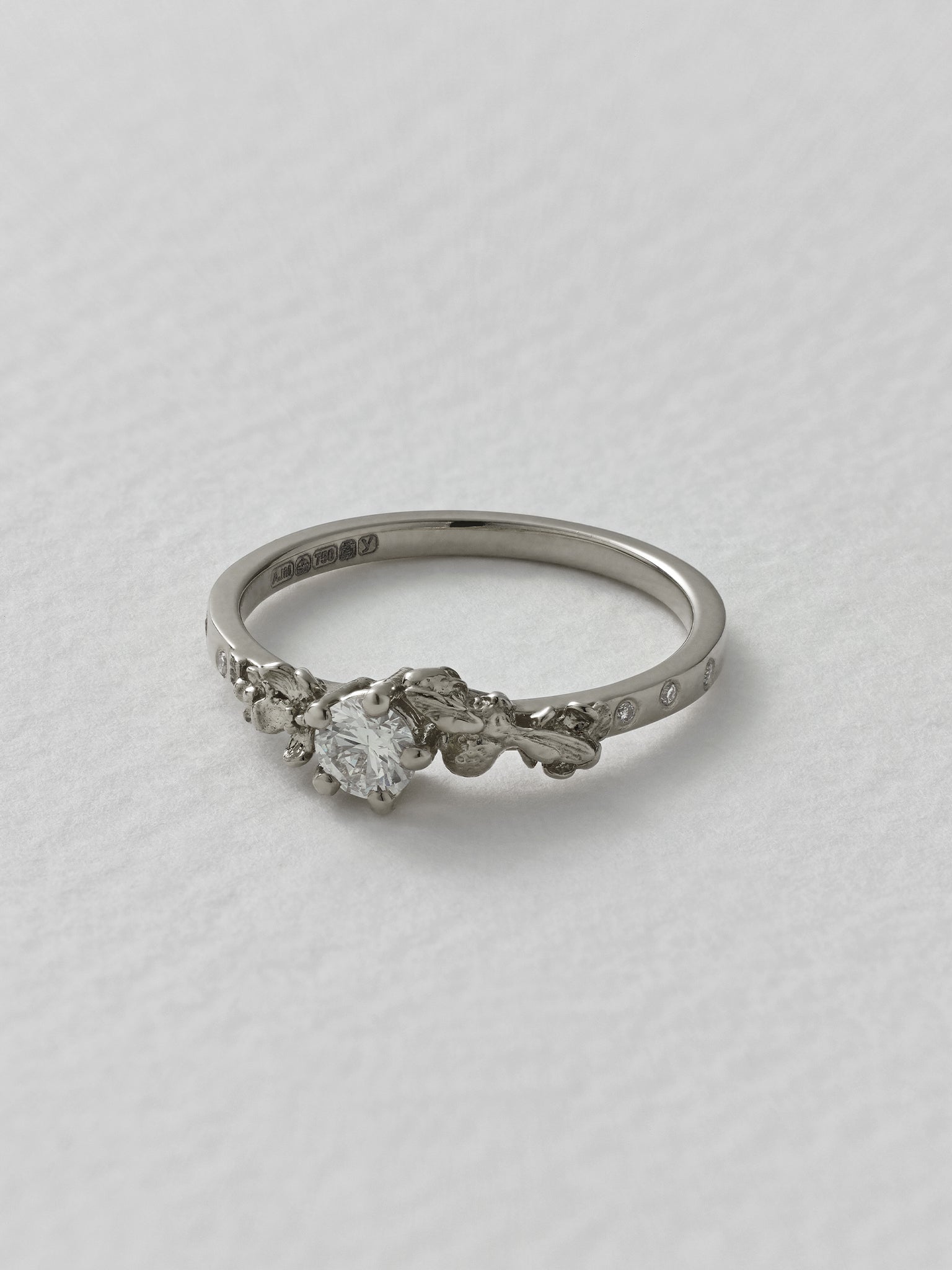 Beekeeper Jardini√©re Ring - image 7 | 18ct white gold