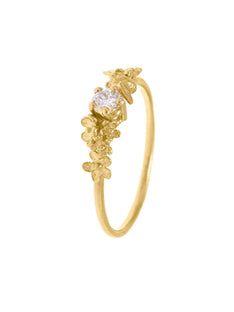 Beekeeper Garden Ring with 0.11ct Diamond