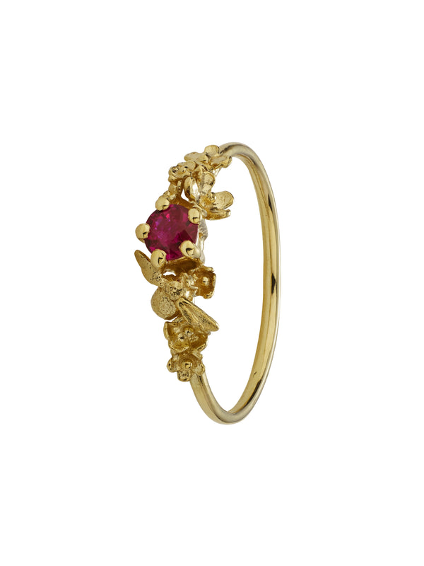 Ruby Beekeeper Garden Ring
