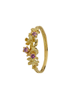Ruby Beekeeper Twist Ring