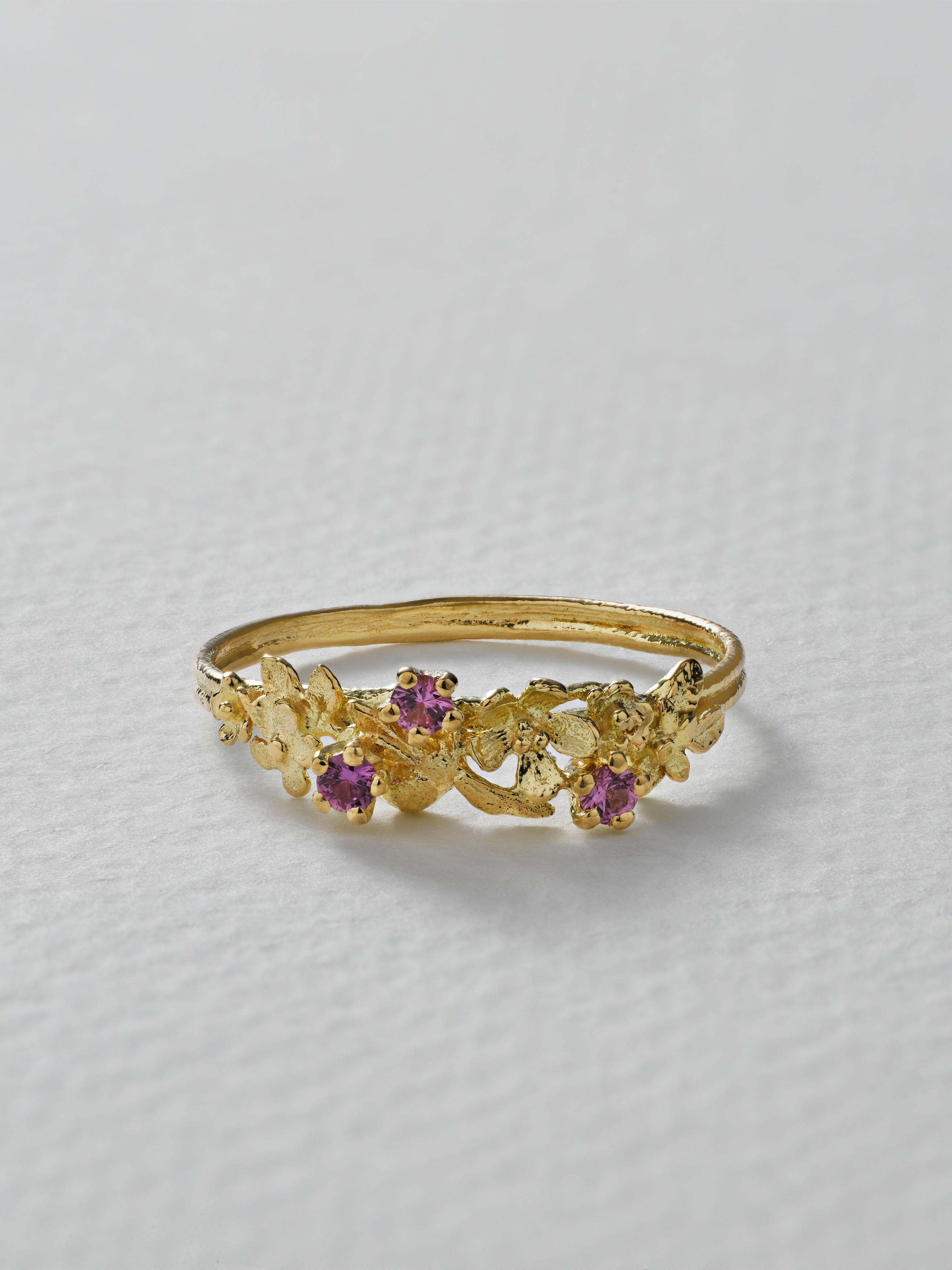 Ruby Beekeeper Twist Ring - image 5