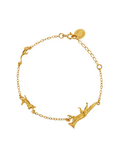 Fox, Rabbit & Mouse Chase Bracelet